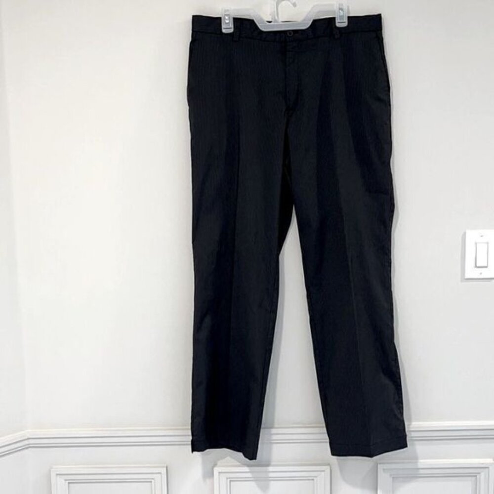 Nike Golf Dri Fit Pants Gray Striped Men's Size 36 x 32